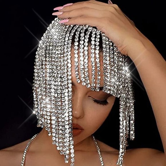 NWT Sparkling Bling Swarovski Crystal Rhinestone Hair Accessories + FREE…